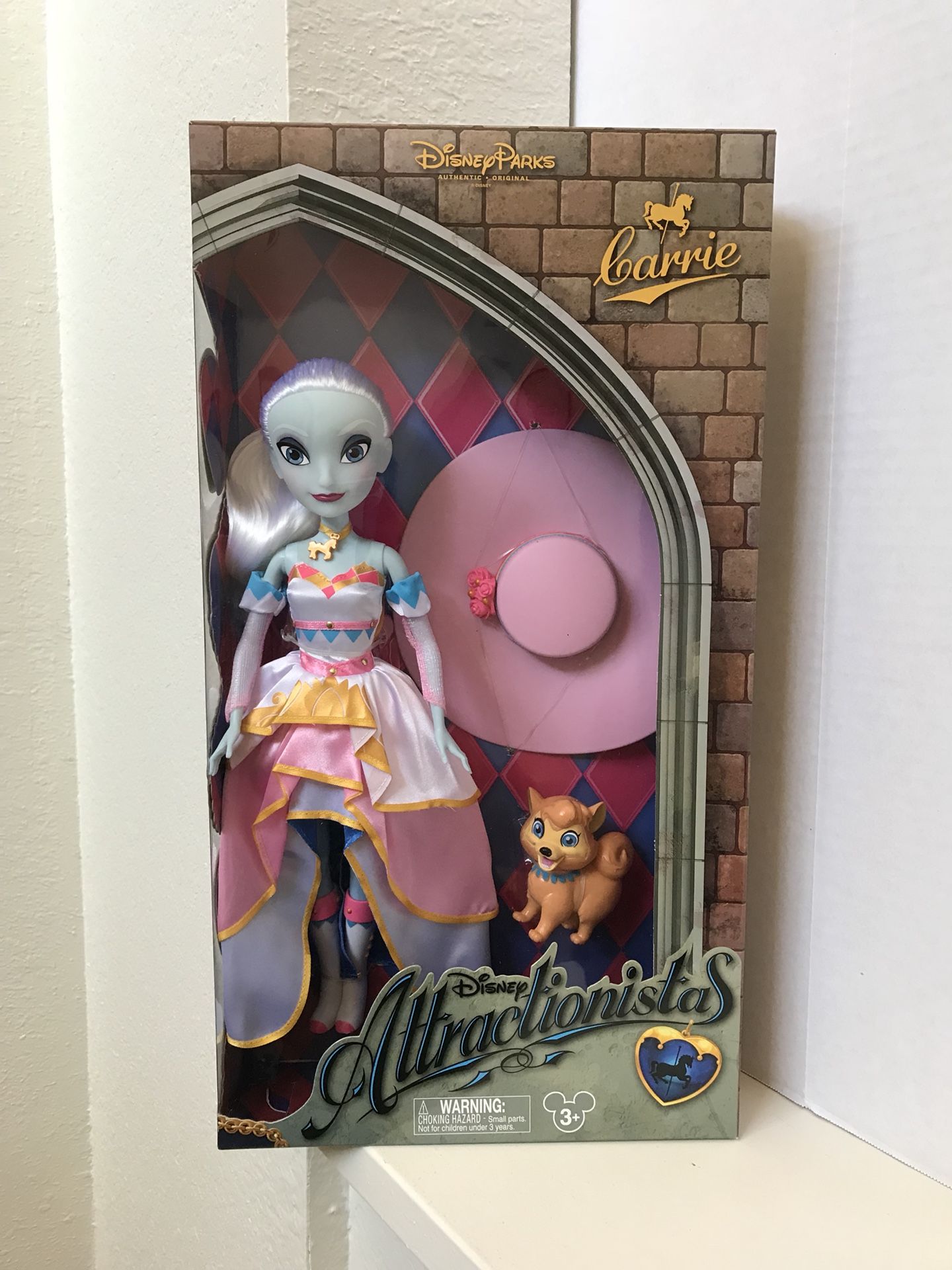 Carrie Disney Attractionistas Doll $9