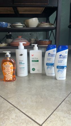 Head & Shoulders, Dove, Body Wash, Softsoap