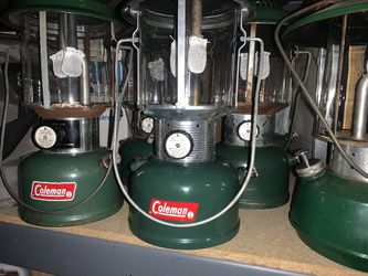 Coleman And Thermos Lanterns And Stoves