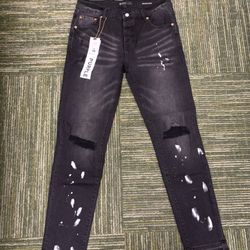 Purple Jeans (Black Resin)