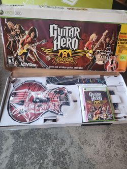 NEW Guitar Hero Aerosmith Xbox 360 Bundle