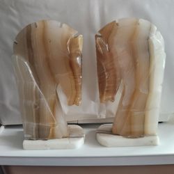 Vintage marbled Onyx trojan horse