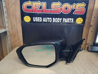 16 21 Honda Civic LH Mirror Blind Spot Taiwan. Gray