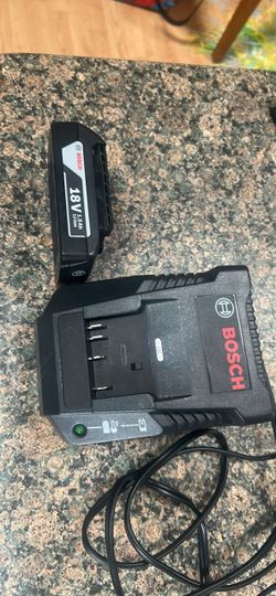 Bosch 18v tool battery and charger
