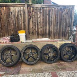 tires with rim set 305/r35r24 112v XL