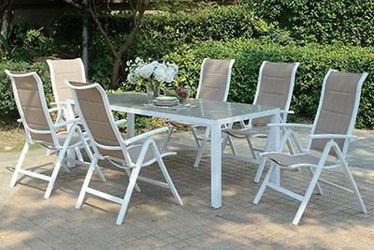 7pc Outdoor Table Set @Elegant Furniture