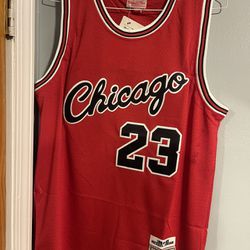 Chicago Bulls Michael Jordan Red Jersey Size S M XL XXL