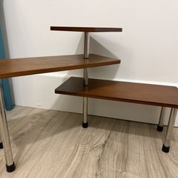 Adjustable 3 Tier Corner Shelf