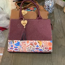 Maroon Artesanal Bag