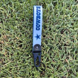 Dallas Cowboys Wrist Strap Keychain