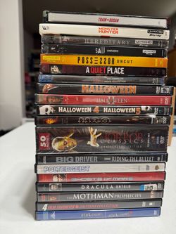 Horror Movie DVD & Blu-ray & 4K Ultra Lot