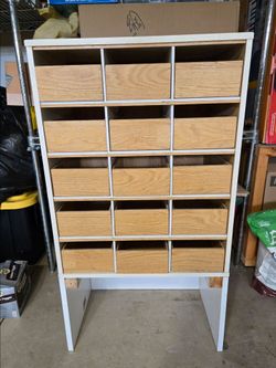 Storage drawers cabinet