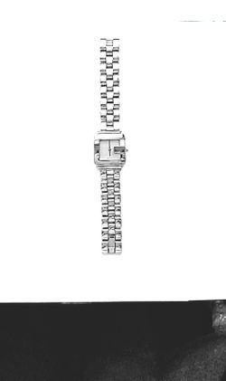 "NEW" Beautiful GUCCI "Copy" Silver -Tone Watch 7 1/2"