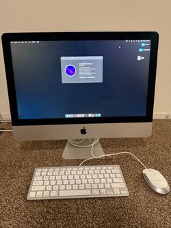 iMac desktop 21.5”