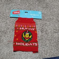 Small Winnie The Pooh Dog Sweater