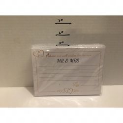 Wedding Advice And Well Wishes Cards For The New Mr. And Mrs. Unopened 