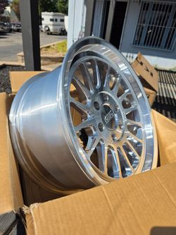18"  KMC  FORGED billets 18x9 +18 offset