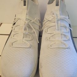 Men's White Puma Shoes