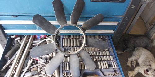 Mercedes benz fan blade