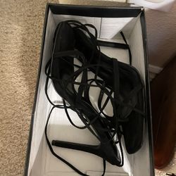 Strappy High Heels