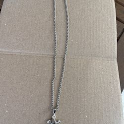 Stainless Steel Necklace With Pendant