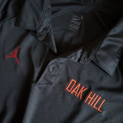 Nike team Issued Oak Hill Academy Coaches Polo 