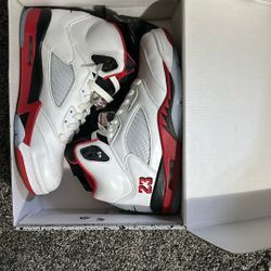 Fire Red Jordan 5
