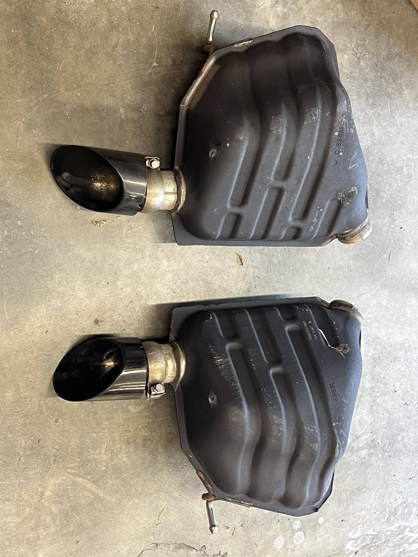 Dodge Hellcat Mufflers and Tips