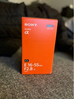 Sony E 16-55mm F-2.8