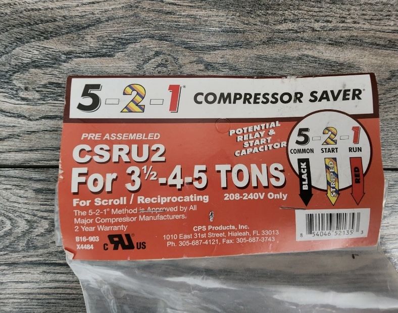 5-2-1 Compressor Saver