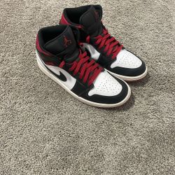 Red, Black, And White Jordan’s 