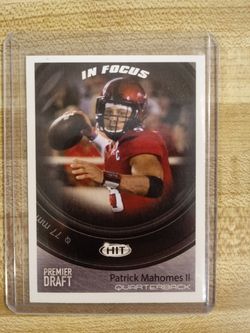 Patrick Mahomes Rookie Card MINT