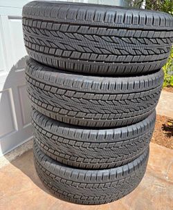 255/55/20 Continetal Selling a set of 4 tires in excellent condition 🫡