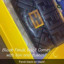 Black Fendi Bag!!