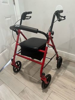 4-Wheel Rollator Walker