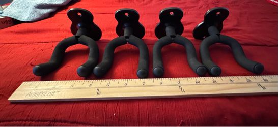 Guitar Wall Mount Hangers Set of 4