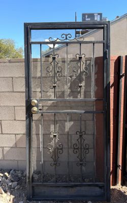 Metal Screen Door