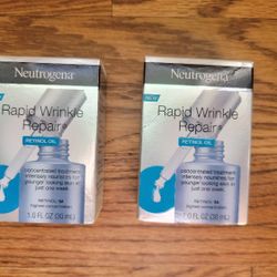 New Neutrogena Rapid Wrinkle Repair Retinol Oil

