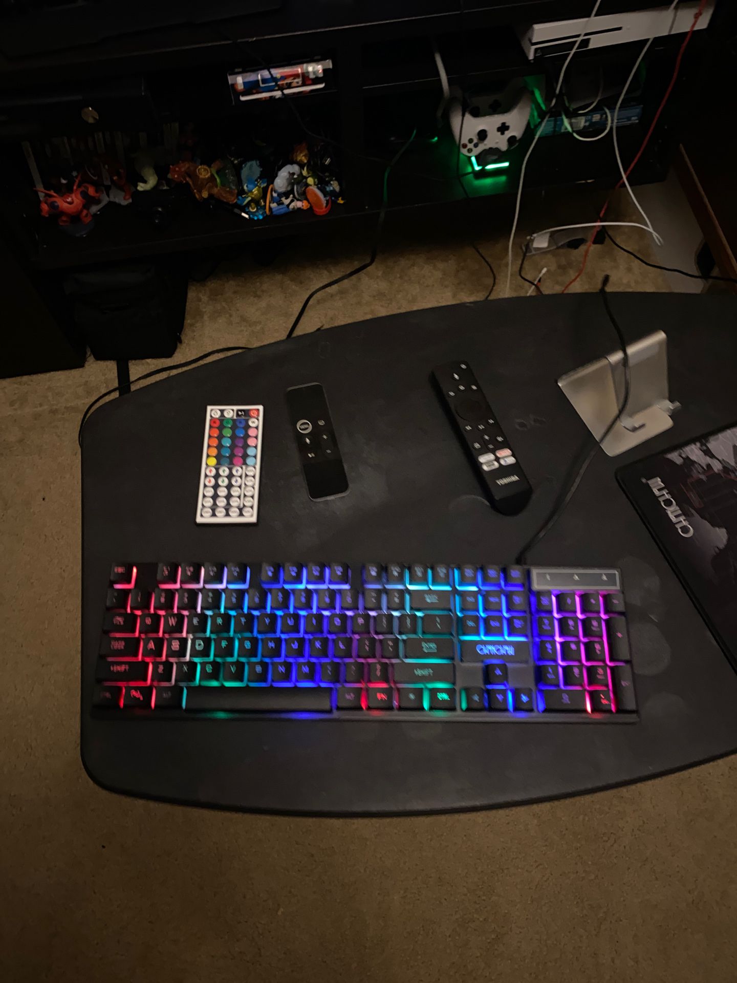 Gaming keyboard (non-mechanical)
