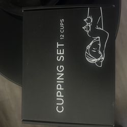 Cupping Set 12 Cups (brand new In box. Never Used)