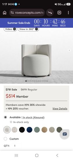 Rove concept chairs