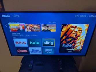 40" Sanyo TV 1080p with Dolby atmos sound model #FW40D48F