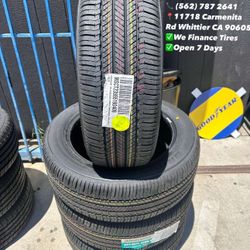 235/55R19 Bridgestone Set of Tires Installed and Balanced Set de Llantas Nuevas Instaladas y Balanceadas