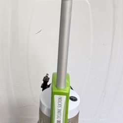 Lightweight, compact, corded, and bagless Bissell Hard Floor Expert stick vacuum cleaner (Model 81L2W).  