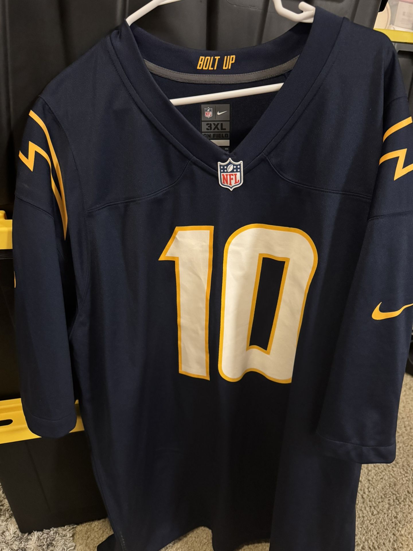 Chargers Justin Herbert Jersey 3xl