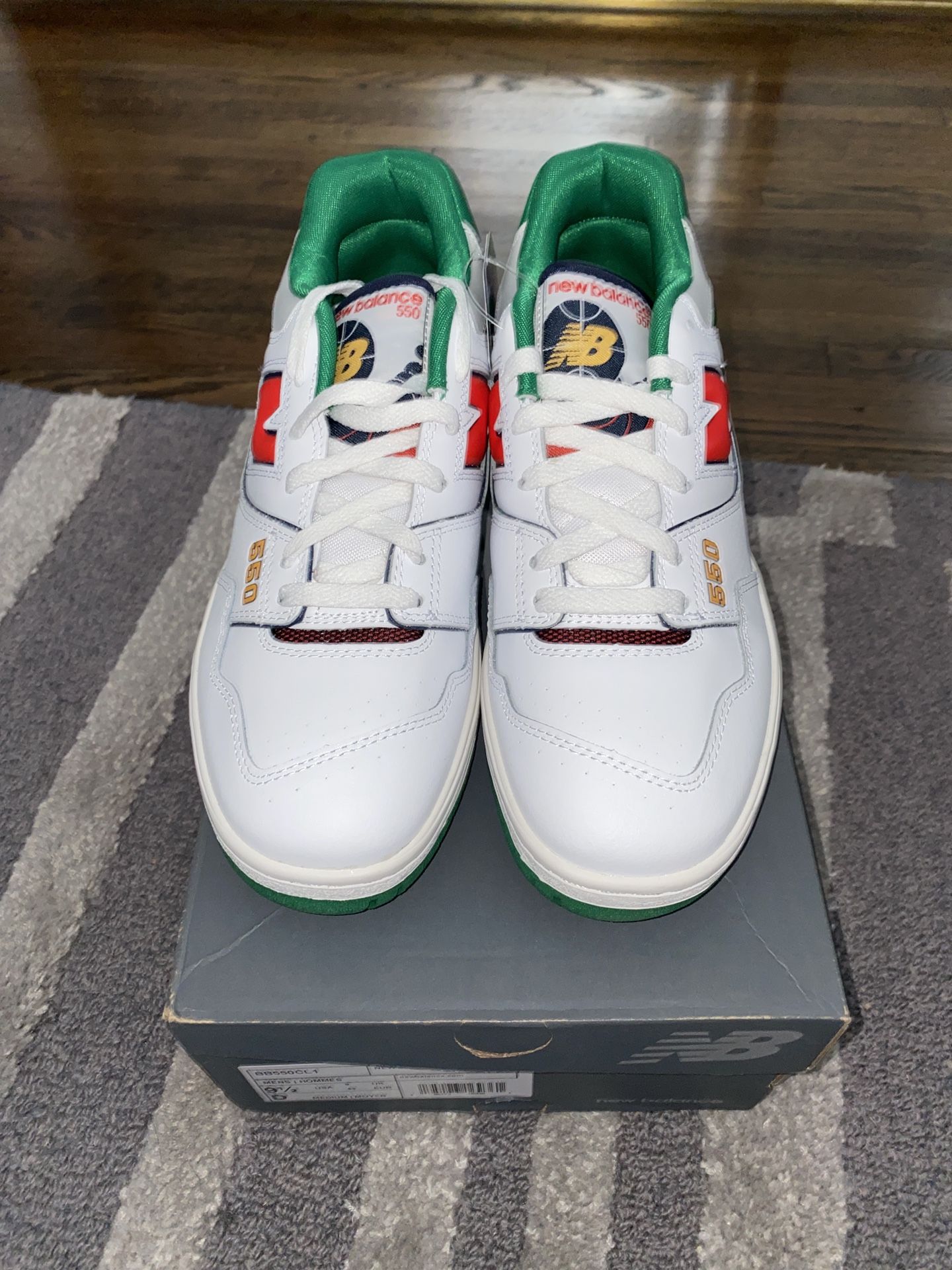 new balance 550 multicolor men's shoe