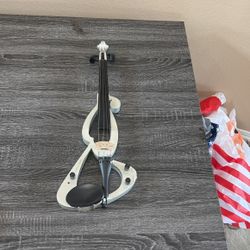 Electric Violin For Decoration Or Parts