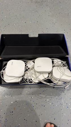 Eero Mesh WiFi Router 6-Pack with Cables
