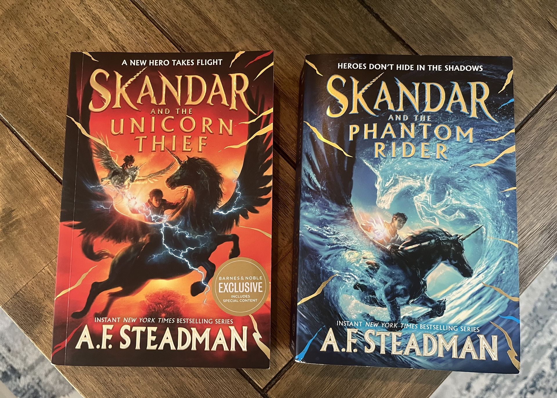 Skandar And The Unicorn Thief & Skandar And The Phantom Rider (Books 1&2)