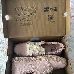 Tom’s woman shoes pink size 9